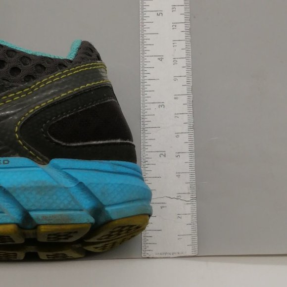 New Balance Womens Sneakers Running 750 v1 Black‎ Blue Lace Up Round Toe 6.5 - Picture 8 of 10